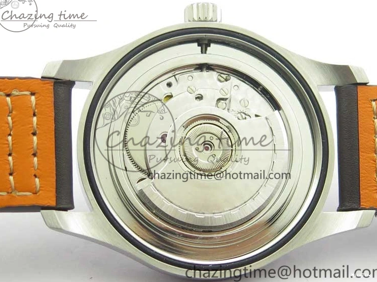 MIROTIME 0226 MARK XVIII IW327002 SS FKF 1:1 Best Edition White Dial On Black Leather Strap Affordable 7121